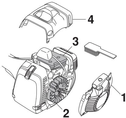 HUSQVARNA 545FX - Koelsysteme - 2