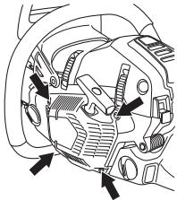 HUSQVARNA 555 - Een gebroken of versleten starterkoord verrangen - 4