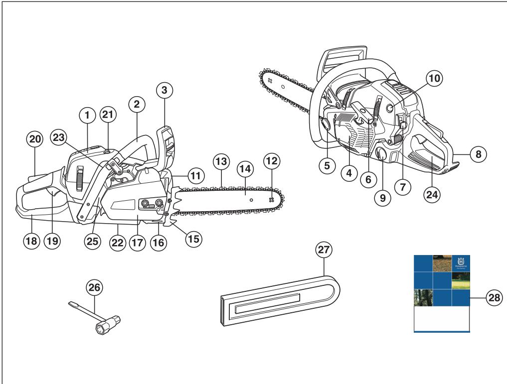 HUSQVARNA 555 - Entretien - 1
