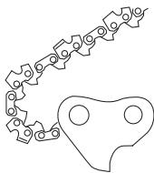 HUSQVARNA 555 - Guide-chaine - 4