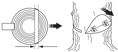 HUSQVARNA 562 XPG - Zaagsnede - 3