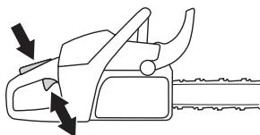 HUSQVARNA 562 XPG - Contrôle de la fonction d'inertie - 7