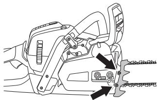 HUSQVARNA 562 XPG - Montage du patin d'ébranchage - 1