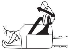 HUSQVARNA 562 XPG - Kontrolle des Handschutzes - 3