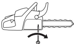 HUSQVARNA 562 XPG - Spannen der Sägekette - 6