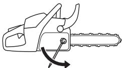 HUSQVARNA 562 XPG - Spannen der Sägekette - 5