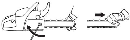 HUSQVARNA 562 XPG - Tension de la chaîne - 7