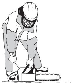 HUSQVARNA 562 XPG - Contrôle de la fonction d'inertie - 3