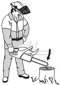 HUSQVARNA 562 XPG - Contrôle de la fonction d'inertie - 2