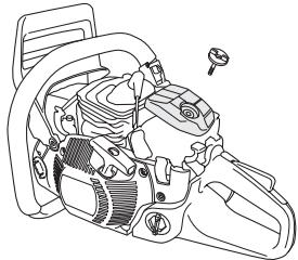 HUSQVARNA 575XP AUTOTUNE - Remplacement d'un ressort de rappel rompu - 5