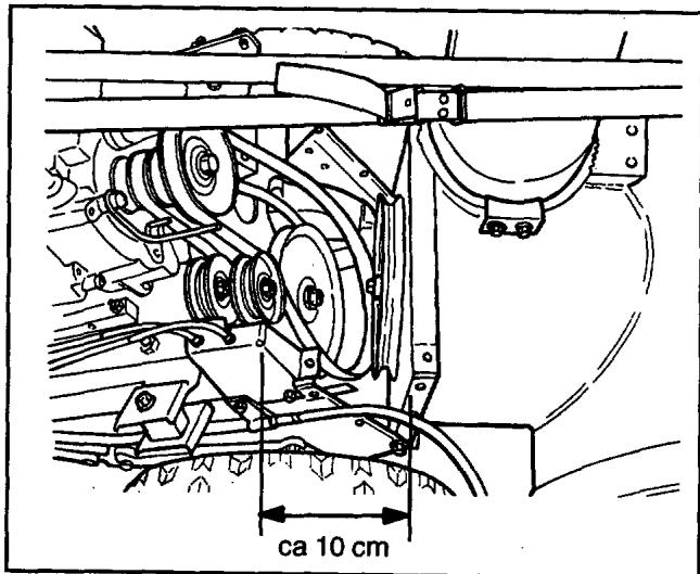HUSQVARNA 7-23 - Changement des courroies - 9