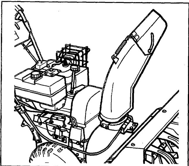 HUSQVARNA 7-23 - Changement des courroies - 2