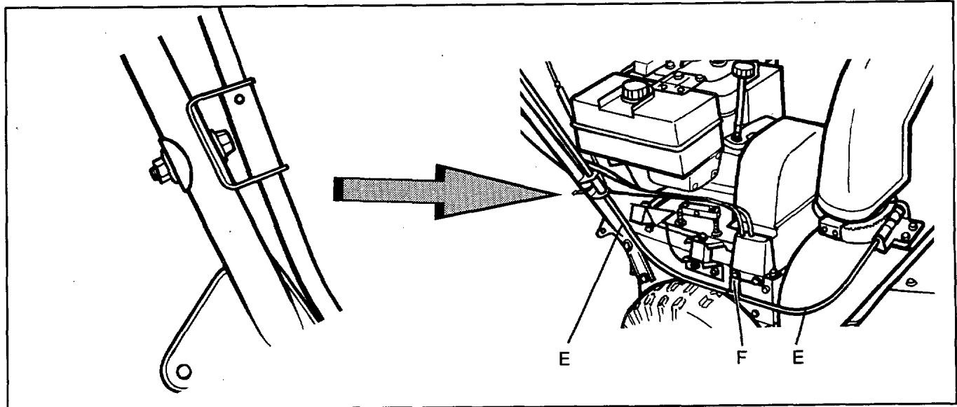 HUSQVARNA 7-23 - Axe flexible et manivelle - 2