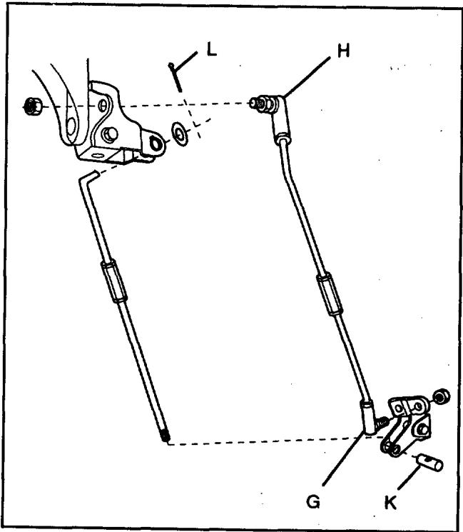 HUSQVARNA 7-23 - Bras d'oscillation pour l'embrayage - 1