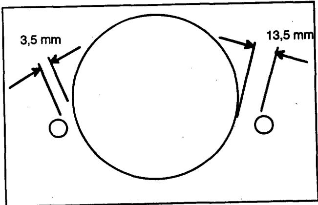 HUSQVARNA 7-23 - Réglage des guides-courroies - 1