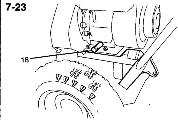 HUSQVARNA 7-23 - Contrôle du niveau d'huile dans le moteur - 1