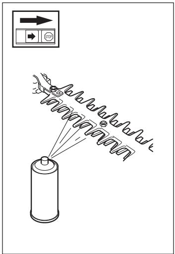 HUSQVARNA COMPLÉMENT TAILLE-HAIE - Limpieza y lubricación - 1