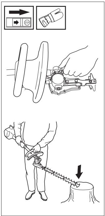 HUSQVARNA COMPLÉMENT TAILLE-HAIE - Cambio de ángulo del cortasetos - 1