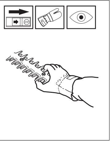 HUSQVARNA COMPLÉMENT TAILLE-HAIE - Consignes de sécurité après le travail - 1