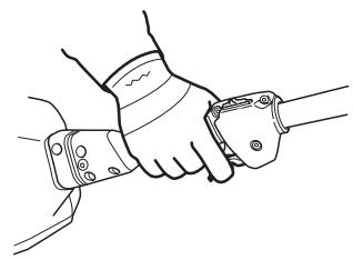 HUSQVARNA COMPLÉMENT TAILLE-HAIE - Instrucciones de seguridad durante el trabajo - 3