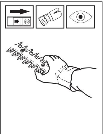 HUSQVARNA COMPLÉMENT TAILLE-HAIE - Protective instructions when work is completed - 1