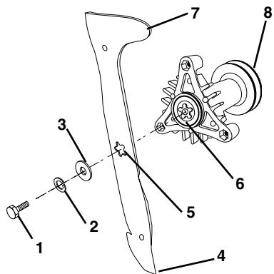 HUSQVARNA CT160 - Lame avec orifice de fixation central (étoile à six branches) - 1