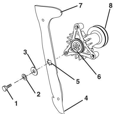 HUSQVARNA CTH155 - Lame avec orifice de fixation central (étoile à six branches): - 1