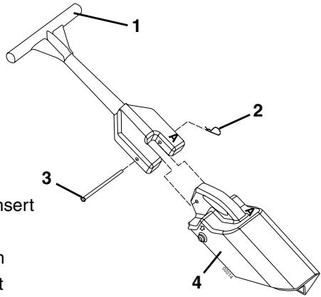 HUSQVARNA CTH191 - Assemblage des composants du collecteur - 7