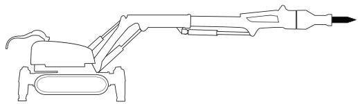 HUSQVARNA DXR 310 - Système de bras - 3