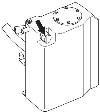 HUSQVARNA DXR 310 - Vidange du fluide hydraulique - 1