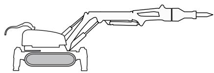 HUSQVARNA DXR 310 - Chenilles - 1