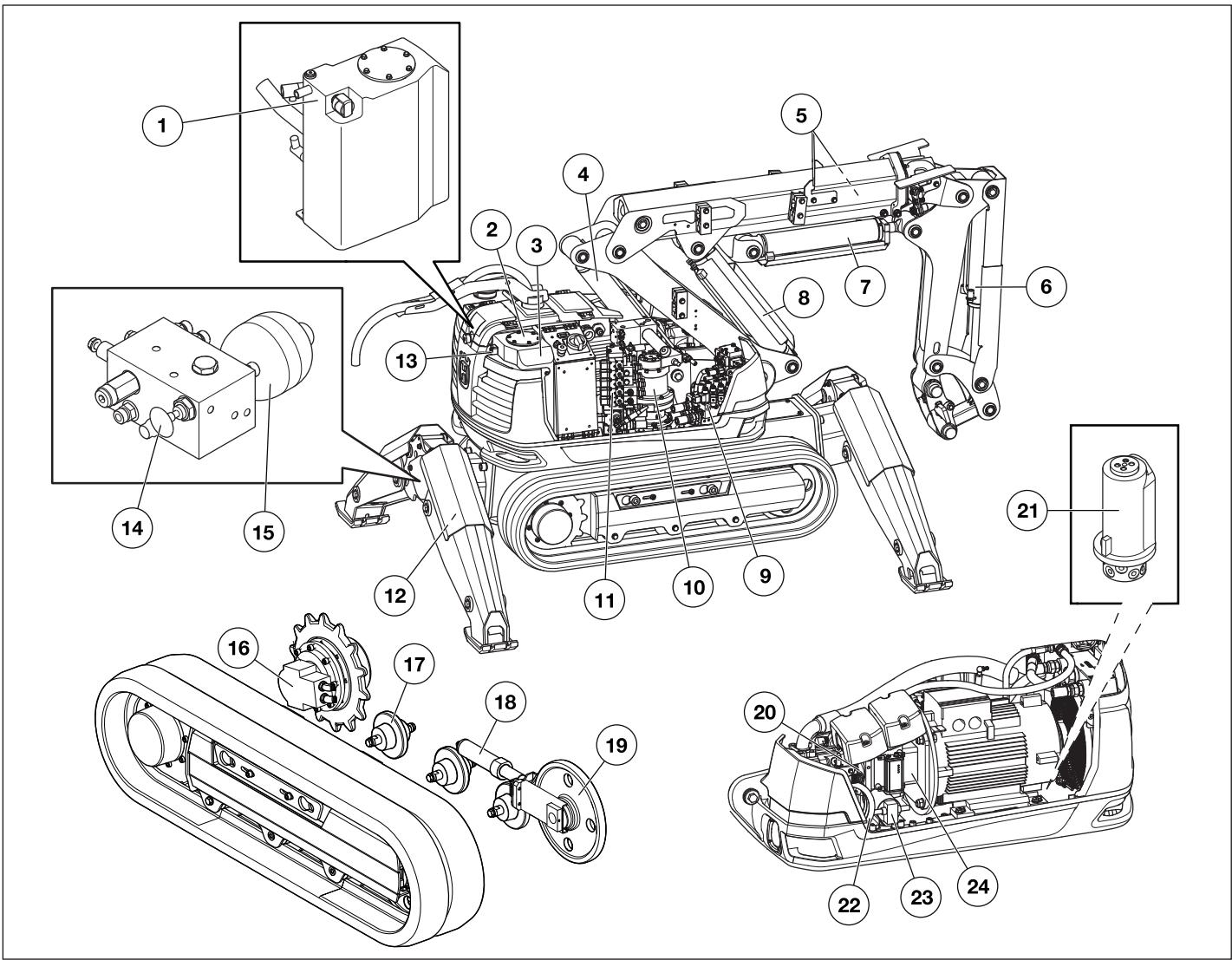 HUSQVARNA DXR 310 - Refroidisseur - 1