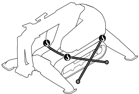 HUSQVARNA DXR 310 - Sécuriser la charge - 1