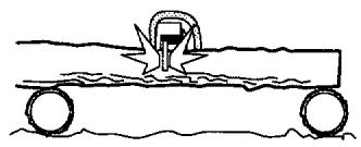 HUSQVARNA ELECTRIC 1400 - Avant toute opération de sciage, observer les cinq facteurs suivants : - 1