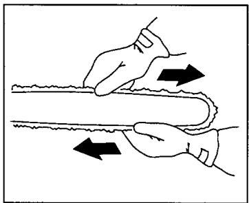 HUSQVARNA ELECTRIC 1400 - Tension de la chaîne - 2