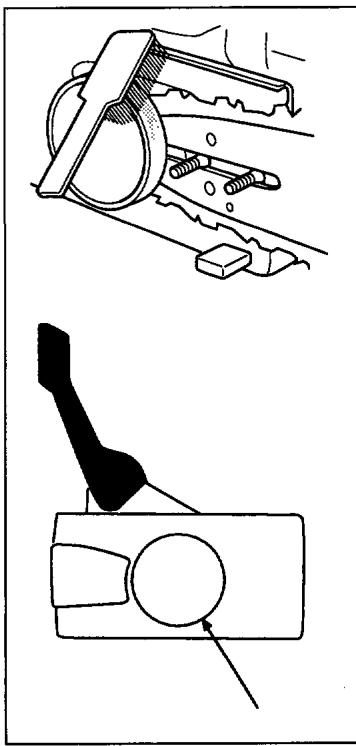 HUSQVARNA ELECTRIC 1400 - Contrôle d'usure du ruban de frein - 2