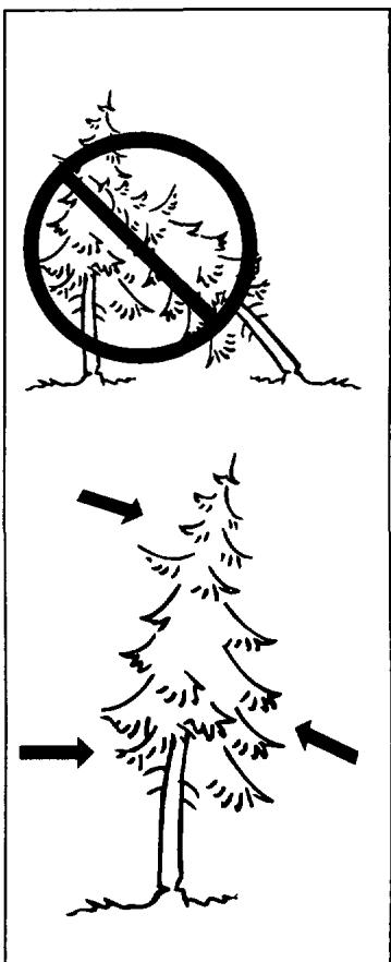 HUSQVARNA ELECTRIC 1400 - Techniques d'abattage - 3