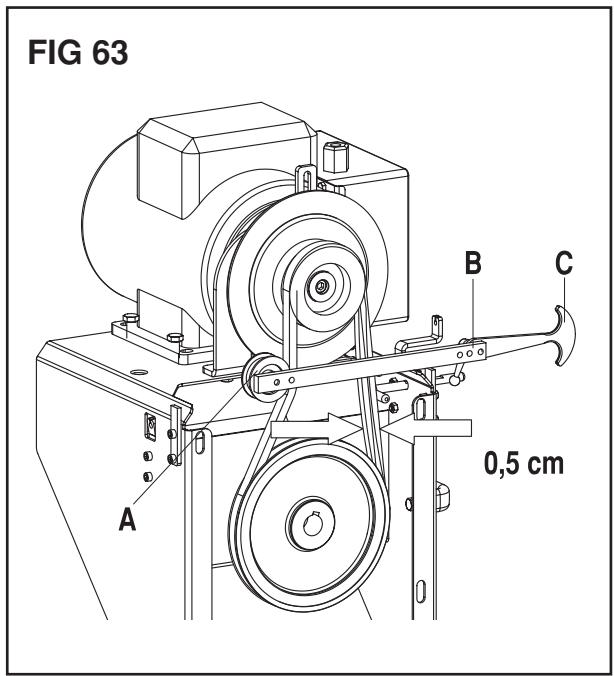 HUSQVARNA HORIZONT II - Courroie d'entraînement (FIG 63) - 3