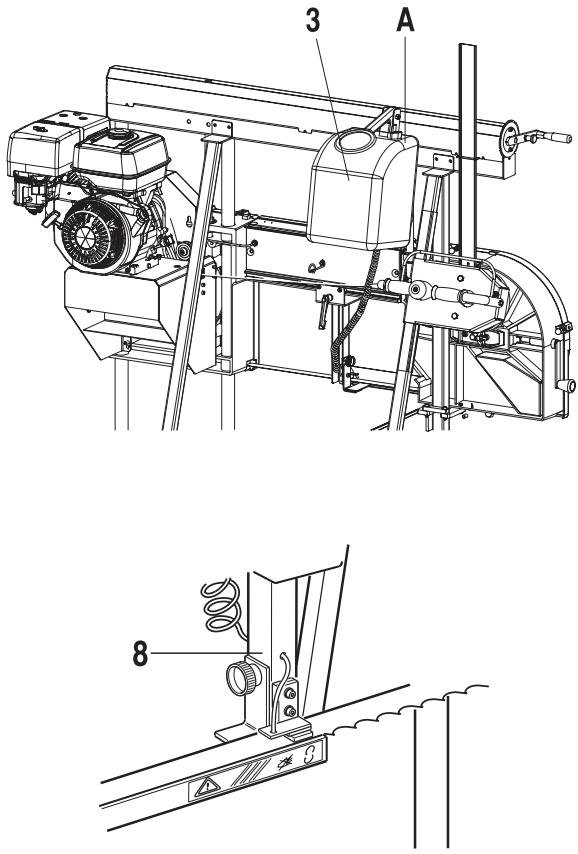 HUSQVARNA HORIZONT II - Réservoir du nettoyage du ruban (FIG 28) - 1
