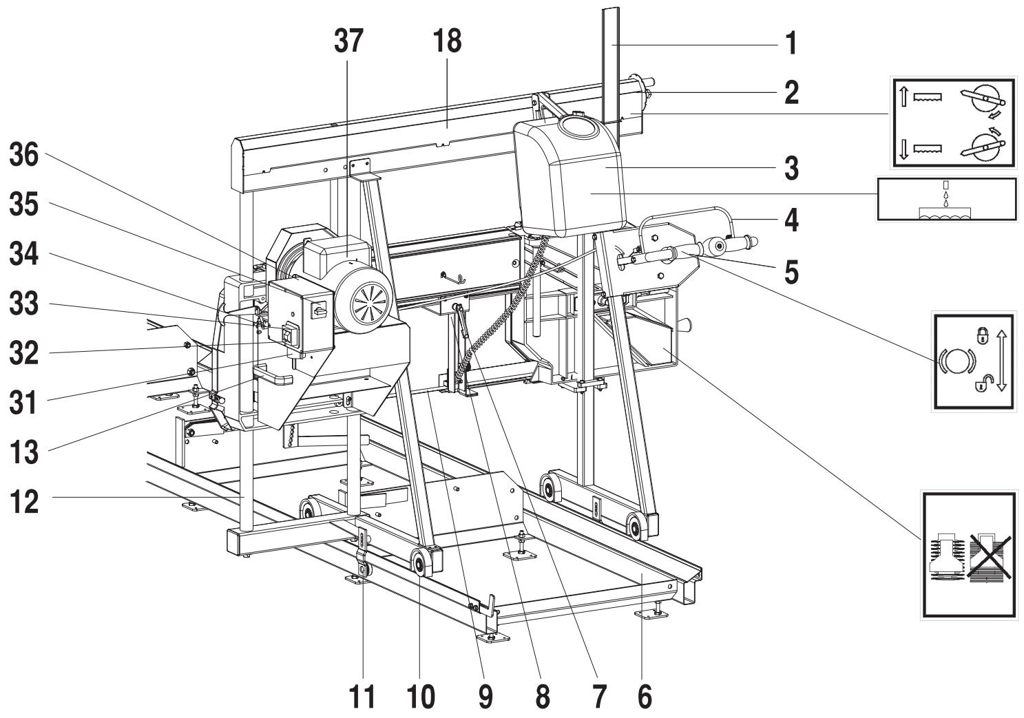 HUSQVARNA HORIZONT II - Monoscierie Moteur électrique - 1