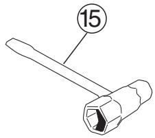 HUSQVARNA J-HANDLE KIT 125 L - Impugnatura a J - 7