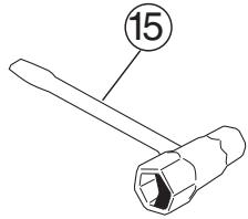 HUSQVARNA J-HANDLE KIT 125 L - Poignée anneau - 7