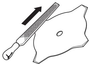 HUSQVARNA J-HANDLE KIT 125 L - Vijlen van grasmes en grasmaaiblad - 2