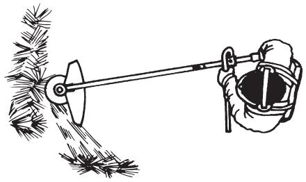 HUSQVARNA J-HANDLE KIT 125 L - Grass clearing using a grass blade - 3