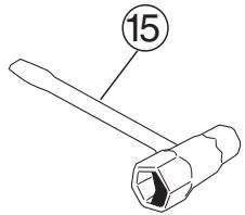 HUSQVARNA J-HANDLE KIT 125 L - Mango J - 7