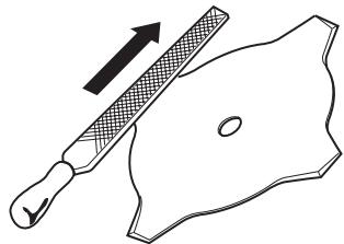 HUSQVARNA J-HANDLE KIT 125 L - Feilen von Grasmesser und Grasklinge - 2
