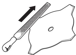 HUSQVARNA J-HANDLE KIT 125 L - Filing av gresskniv og gressklinge - 2