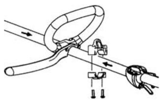 HUSQVARNA J-HANDLE KIT 125 L - Montage de l'élément de suspension - 1
