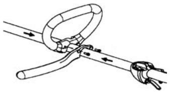 HUSQVARNA J-HANDLE KIT 125 L - Montering av J-handtag - 3