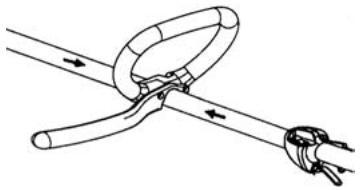 HUSQVARNA J-HANDLE KIT 125 L - Montaggio dell'impugnatura a J - 4